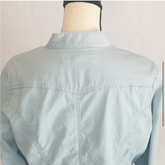 Cabi dobby stripe blue Jacket - Picture 7 of 8